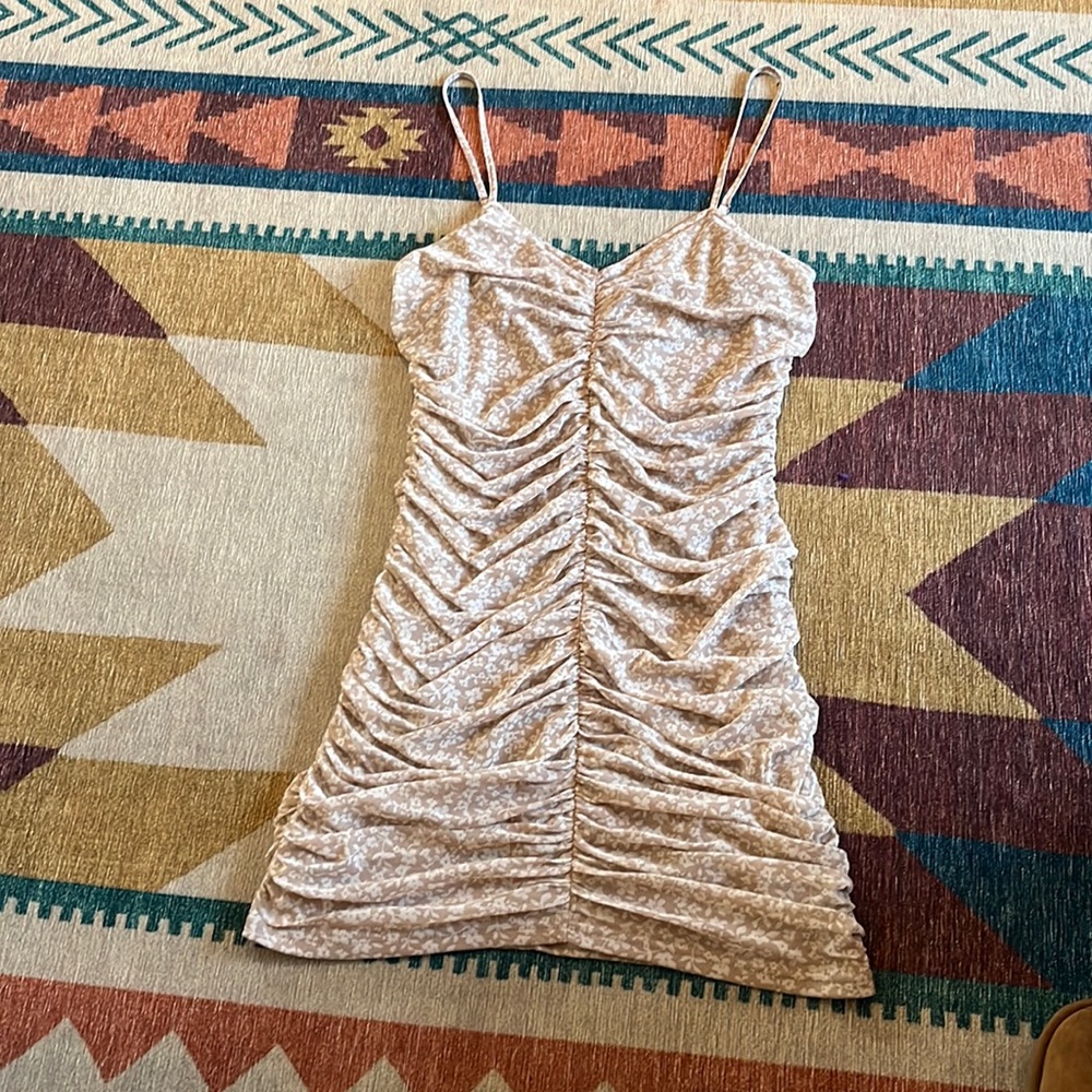 Floral print dress